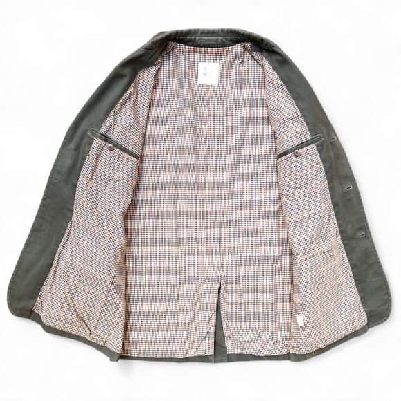 Brooks Brothers Outerwear Green Chore Barn Hunting Field Coat Jacket Safari Line - Picture 4 of 15